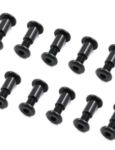 100Pair (200 Piece) M6x16mm (1/2") Hex Drive Socket Cap Bolt - Picture 1 of 2