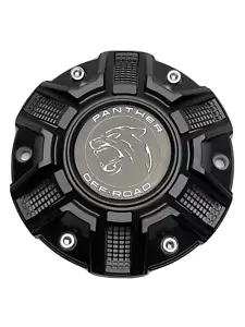 Panther Off-Road Matte Black Wheel Center Cap CAP OR-D - Picture 1 of 3