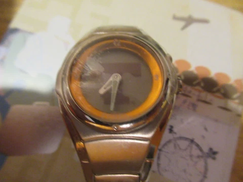 TENNESSEE VOLUNTEERS LADIES NEON POWER T WRIST WATCH STANLESS STEEL NIB EXCELLEN Cover