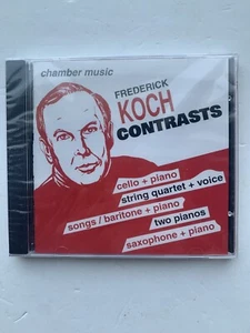 FREDERICK KOCH -Contrasts CD BRAND NEW FACTORY SEALED - Imagen 1 de 2