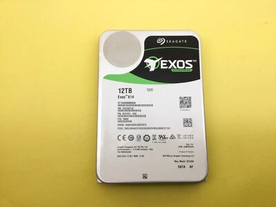 Seagate Exos X14 12TB 7200 RPM SATA 6Gb/s 256MB 3.5" HDD ST12000NM0008 - Image 1 of 3