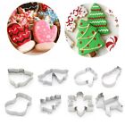 Claus Xmas Theme Cake Mould Biscuit Mold Baking Tool Christmas Cookie Cutter