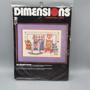 Dimensions My Favorite Room Counted Cross Stitch Kit #6538 5”x7” Daniel Gorman - Picture 1 of 5