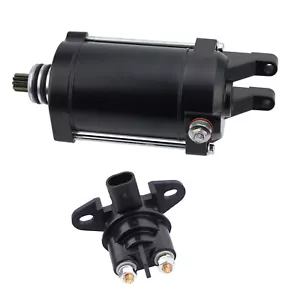 Starter & Relay for Sea-Doo Jetski Spark Ace 900 2UP/3UP 2014-2017 - Picture 1 of 9