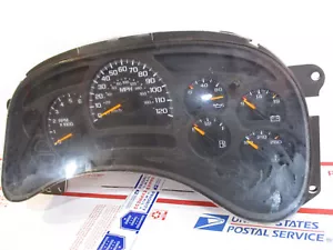 ★ 2003 SILVERADO SPEEDOMETER CLUSTER GUAGE INSTRUMENT ODOMETER DISPLAY DSXR - Picture 1 of 12