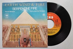 EARTH WIND & FIRE Serpentine Fire CBS 5778 Vinile 45 giri 7" - Picture 1 of 1