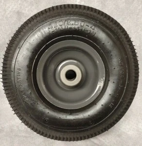 4.10/3.50-4" Pneumatic All Purpose Utility Tire Wheel New 3.25 Centered Hub - Picture 1 of 3