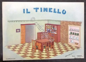Costruzioni carta da ritagliare Albo N. 22 - Il Tinello - ed. Carroccio anni '50 - Picture 1 of 4