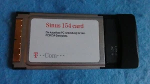 T-Sinus 154 PC-Card Typ II 54 Mbps WIRELESS-CARD 802.11b/g #WL106 - Bild 1 von 5