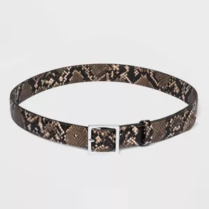 Cintura donna skinny esotica serpente - un nuovo giorno™ marrone chiaro - Foto 1 di 2