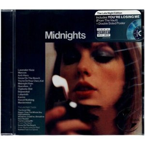 Taylor Swift Deluxe Edition CD  Midnights The Late Night Edition 