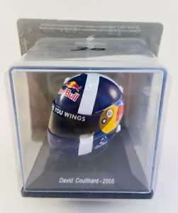 DAVID COULTHARD 2005 REDBULL FORMULA 1 MINI HELMET (SCALE 1:5) BRAND NEW - Picture 1 of 4