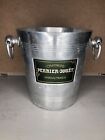 Rare vintage seau champagne publicitaire ice bucket alu PERRIER-JOUËT Epernay 