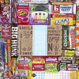 Classic Candies POSTER 24 X 18 INCHES Childhood Memories Classic Wall Art - Picture 1 of 2
