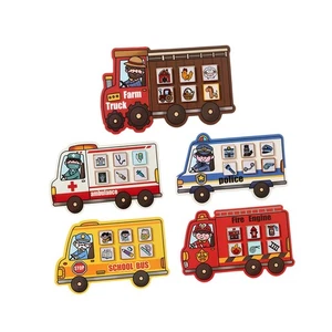 Tragbares Lernspiel Mit Passenden Szenen Aus Dem Alltag Für Kinder Ab 3 - Picture 1 of 6