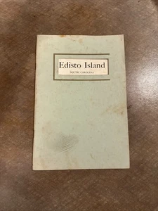 Edisto Island South Carolina Vintage Booklet Early Tourist History Guide Sumner - Picture 1 of 2
