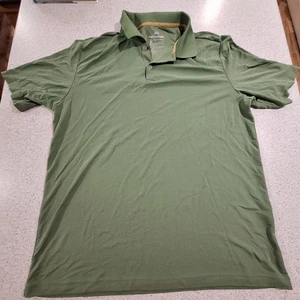 Camisa polo de manga corta Katmandú para hombre talla 2XL verde, nailon/poliéster - Imagen 1 de 6