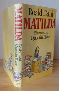 Roald Dahl Matilda 1988 HCDJ 2nd printing Quentin Blake illustrated - Picture 1 of 14