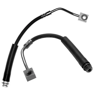 Juego de 2 mangueras hidráulicas de freno delanteras izquierda y delantera derecha para Ford Aerostar 89-87 Foto 1 de 4