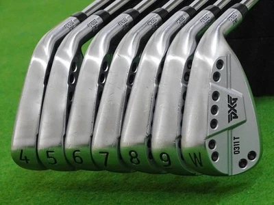 ◼️7pcs◼️ PXG 0311T GEN3 Iron Set 7clubs 4-9,W Shaft KBS TOUR 130 Flex X Used - Image 1 of 4