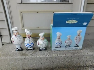 ADORABLE 2003 KITCHEN CREATIONS YOUNGS 3 PIECE BON APPETITE BOTTLE SET - Picture 1 of 9