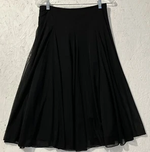Amy Byer Black Skirt Size X-Large 16 Knee Length - Picture 1 of 12