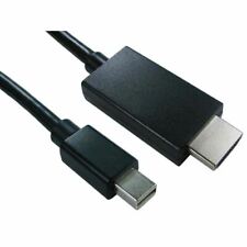 1m Mini DisplayPort to HDMI TV Cable Lead Adapter for MacBook Pro iMac BLACK