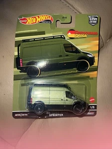 Hot Wheels Premium Car Culture Deutschland Design 1/5 Mercedes-Benz Sprinter Van - Picture 1 of 1
