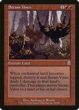 MTG - Steam Vines - Odyssey - X1 - (LP) - FOIL - FREE SHIPPING