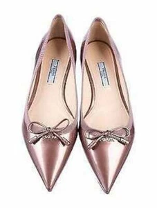 PRADA Patent Leather Ballet Flats - Picture 1 of 5