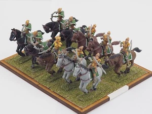 MANTIC KINGS OF WAR ELF SILVERBREEZE CAVALRY X 10. PAINTED. GREEN 1872 - Picture 1 of 6