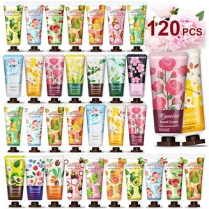 120 Pack Hand Cream Gift Set, Travel Size Lotion, Mini Hand Cream, Valentines... - Picture 1 of 9
