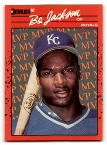 1990 Donruss Bonus MVPs #BC-1 Bo Jackson NM Near Mint Royals ID:62109