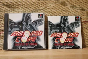 Armored Core Master of Arena Original Ver Playstation 1 PS1 Very Good Condition! - Picture 1 of 3