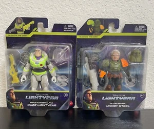 Disney Pixar Lightyear Jr. Figura de acción Zap Patrol Darby Steel & Buzz Lightyear - Imagen 1 de 15