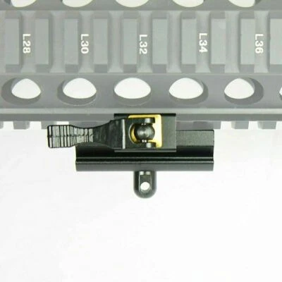 Quick Release QR Harris Style Bipod Sling Stud To 20mm Picatinny Rail Adapter - Image 1 of 4