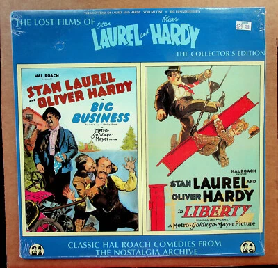 The Lost Films of Laurel and Hardy Vol 1 - Coll. Ed.  (1993) - Sealed LaserDisc Foto 1 de 2
