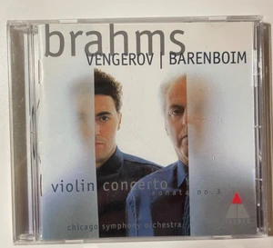 Brahms CD: Violin Concerto; Violin Sonata No.3 - Vengerov | Barenboim - Picture 1 of 4