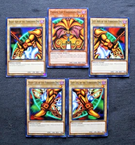 Exodia the Forbidden One (Full set, English, LDK2-ENY04) [Mint] Yugioh cards - Picture 1 of 6