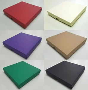 9" x 9" Gift Box / Greeting Card Box / Wedding Invites - 6 Colours - Choose Qty - Picture 1 of 7