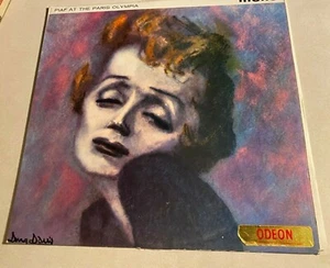 RARE Edith Piaf at the Paris Olympia ODEON label made in UK 1963 - Picture 1 of 8