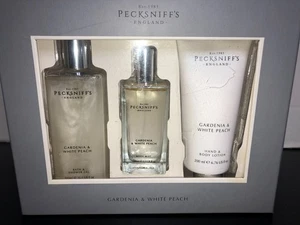 Nuevo Gel de Ducha Pecksniff's England Gardenia & White Peach-Body Mist-Lotion - Imagen 1 de 8