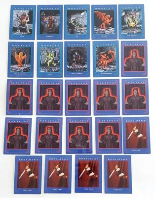 24 TSR 1993  Dragon Strike Game Replacement Cards Monster,Teraptus, Sneak Attack - Image 1 of 2