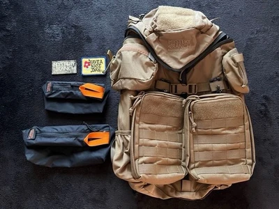 Juego de paquete de asalto de 3 días Mystery Ranch (coyote) — bolsa x2, zoids x2, parche x2 Foto 1 de 4