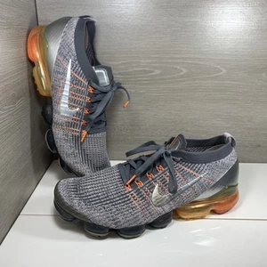 Nike Air VaporMax Flyknit 3 Atmosphere Gris Naranja AJ6900-024 Hombres Talla 14 - Imagen 1 de 12