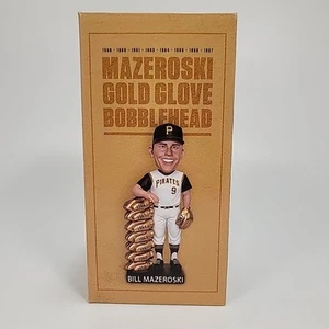Pittsburgh Pirates Bill Mazeroski Gold Glove MLB HOF Bobblehead SGA 7.5.2022 Neu in OVP - Bild 1 von 1