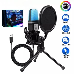 USB Kondensator Mikrofon mikrofon Cardioid Condenser Microphone Studio Podcast - Bild 1 von 14