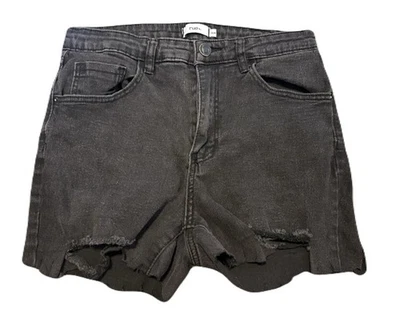 Shorts jeans preto (Rue 21+): tamanho 16W - Imagem 1 de 4