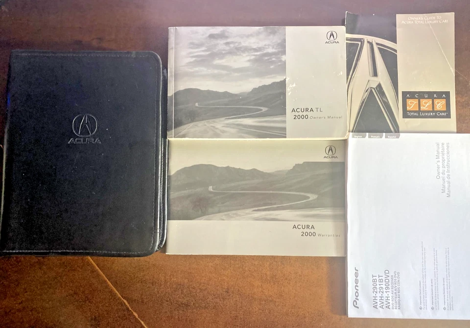 00 2000 Acura TL manual del propietario Foto 1 de 1