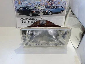 SIMCA 1307/ 1308 1309 / TALBOT 1510 - 75 - 86 - FARO DX CON LAMPADA GIALLA CIBIE - Imagen 1 de 2